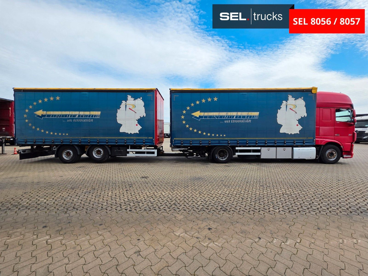 DAF XF 410 / ZF Intarder / Durchladezug - Plachtový nákladní auto: obrázek 4 DAF XF 410 / ZF Intarder / Durchladezug - Plachtový nákladní auto: obrázek 4