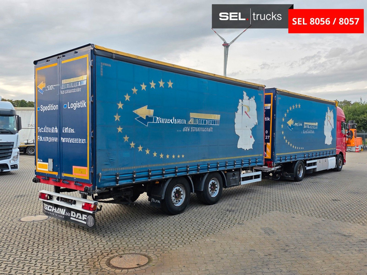 DAF XF 410 / ZF Intarder / Durchladezug - Plachtový nákladní auto: obrázek 5 DAF XF 410 / ZF Intarder / Durchladezug - Plachtový nákladní auto: obrázek 5