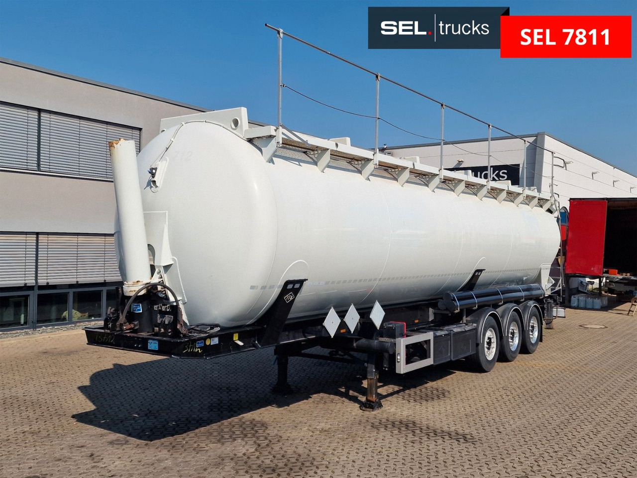 Feldbinder KIP 60/7300/A/2 / 60.000 l / Kippsilo - Silo cisterna: obrázek 1 Feldbinder KIP 60/7300/A/2 / 60.000 l / Kippsilo - Silo cisterna: obrázek 1