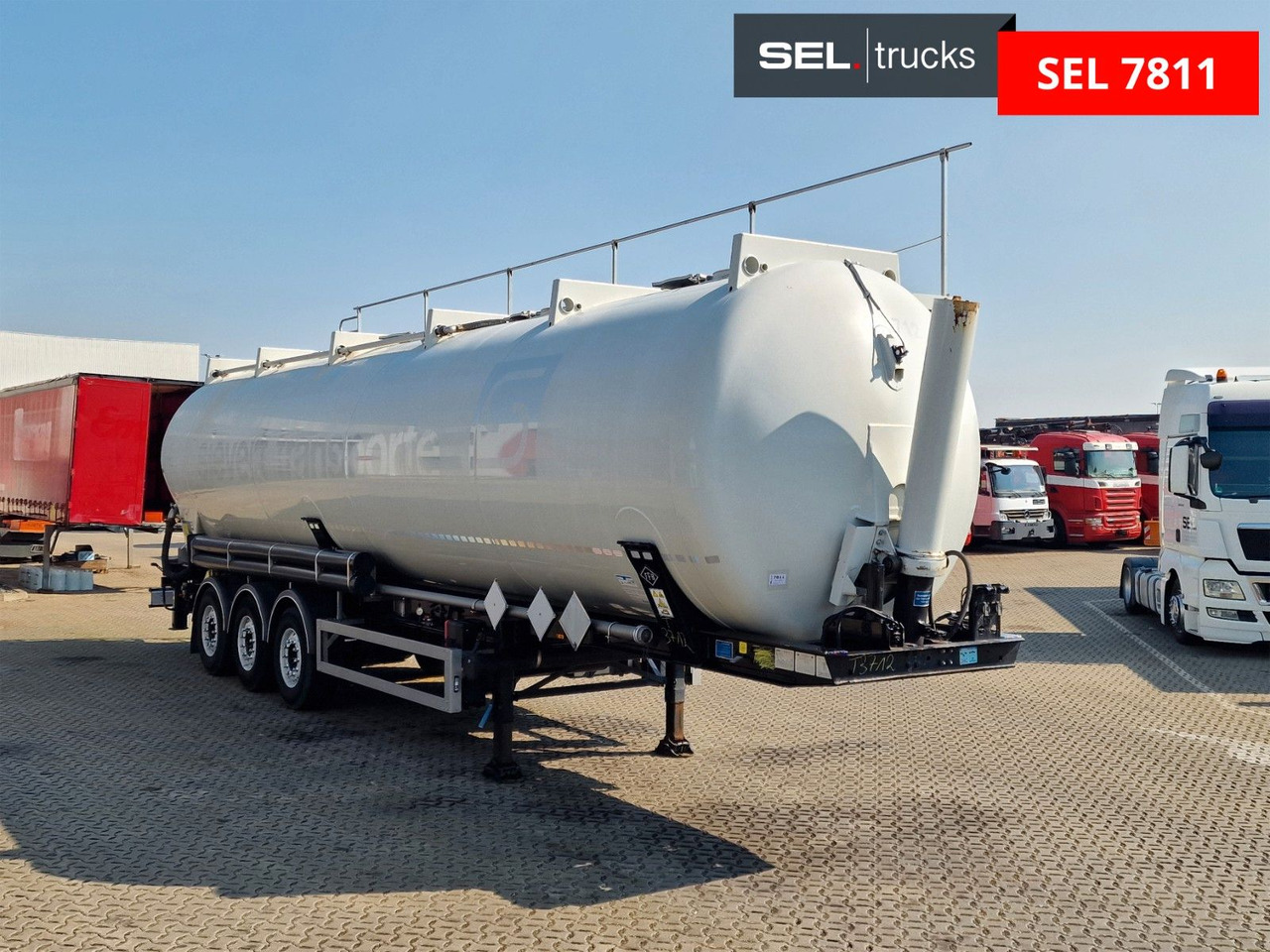 Feldbinder KIP 60/7300/A/2 / 60.000 l / Kippsilo - Silo cisterna: obrázek 3 Feldbinder KIP 60/7300/A/2 / 60.000 l / Kippsilo - Silo cisterna: obrázek 3