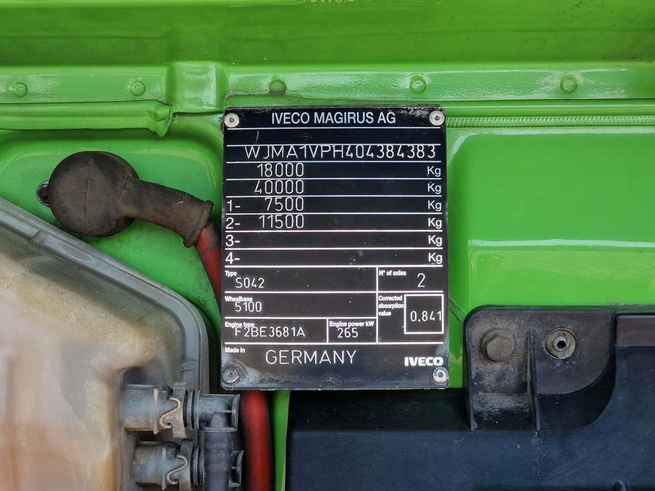 Skříňový nákladní auto Iveco Stralis 360 / Ladebordwand: obrázek 15