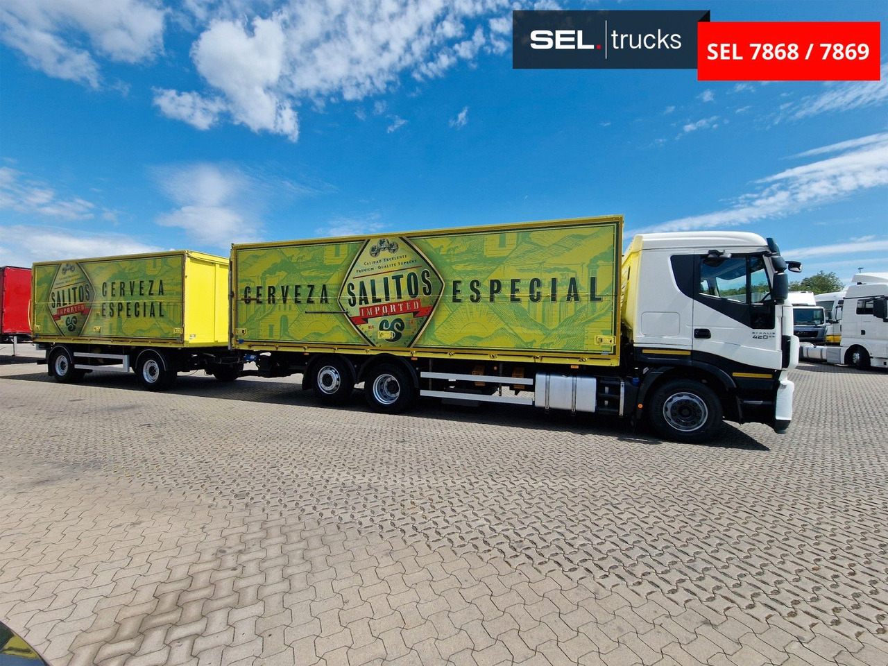 Iveco Stralis 420 / Ldbw / Lenkachse (KOMPLETT) - Přepravník nápojů: obrázek 4 Iveco Stralis 420 / Ldbw / Lenkachse (KOMPLETT) - Přepravník nápojů: obrázek 4