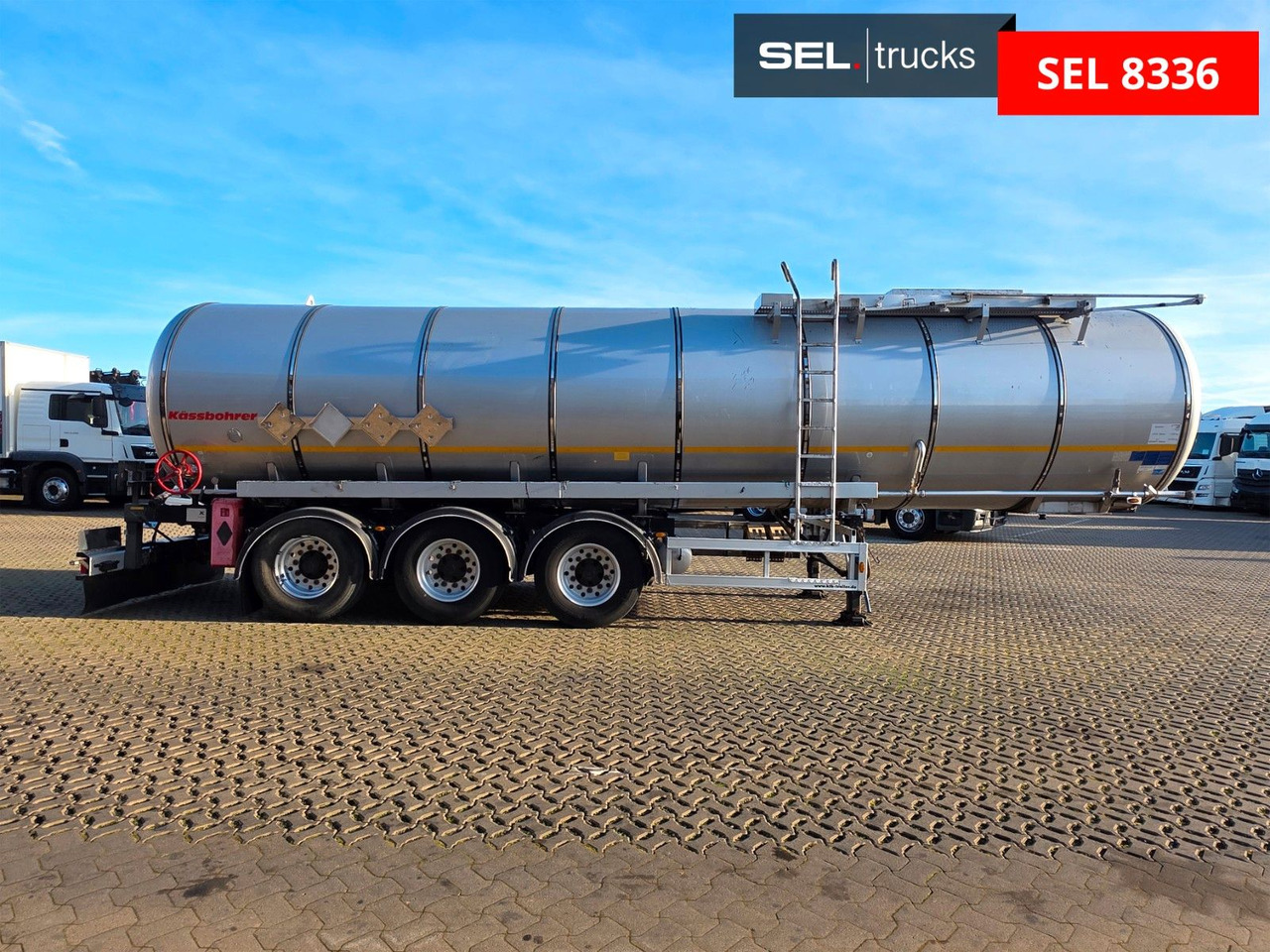 Kässbohrer STB / ADR Typ AT und FL / Lift / BITUMEN !!!! - Cisternový návěs: obrázek 4 Kässbohrer STB / ADR Typ AT und FL / Lift / BITUMEN !!!! - Cisternový návěs: obrázek 4