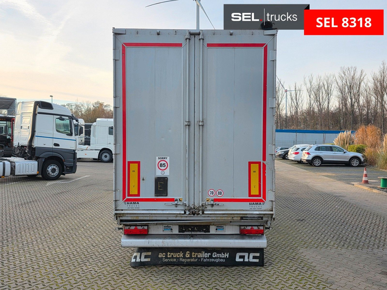 S posuvnou podlahou návěs Knapen K100 / Liftachse: obrázek 6 S posuvnou podlahou návěs Knapen K100 / Liftachse: obrázek 6