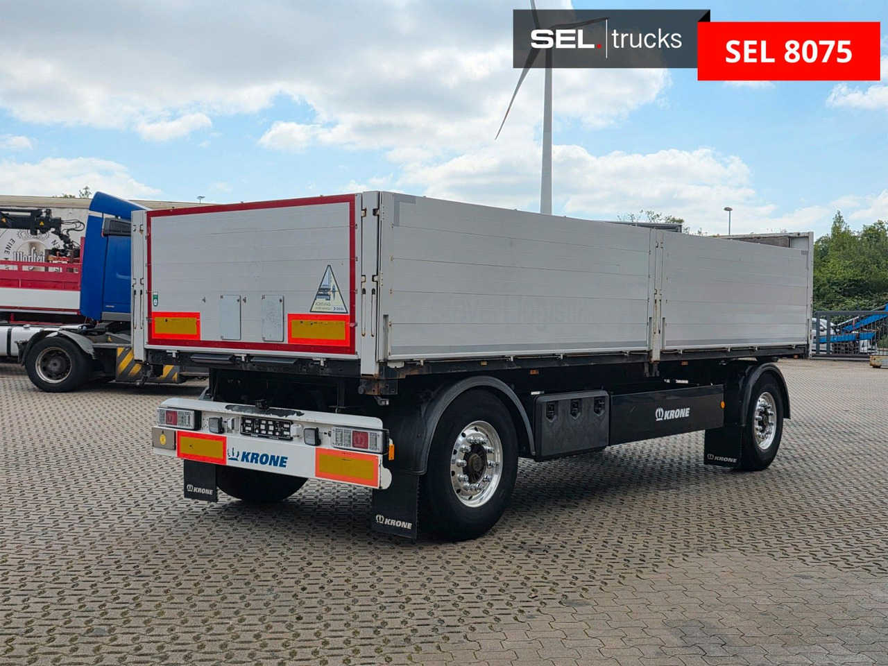 Krone AZ / Baustoff / 40 mm - Přívěs plato/ Valník: obrázek 4 Krone AZ / Baustoff / 40 mm - Přívěs plato/ Valník: obrázek 4