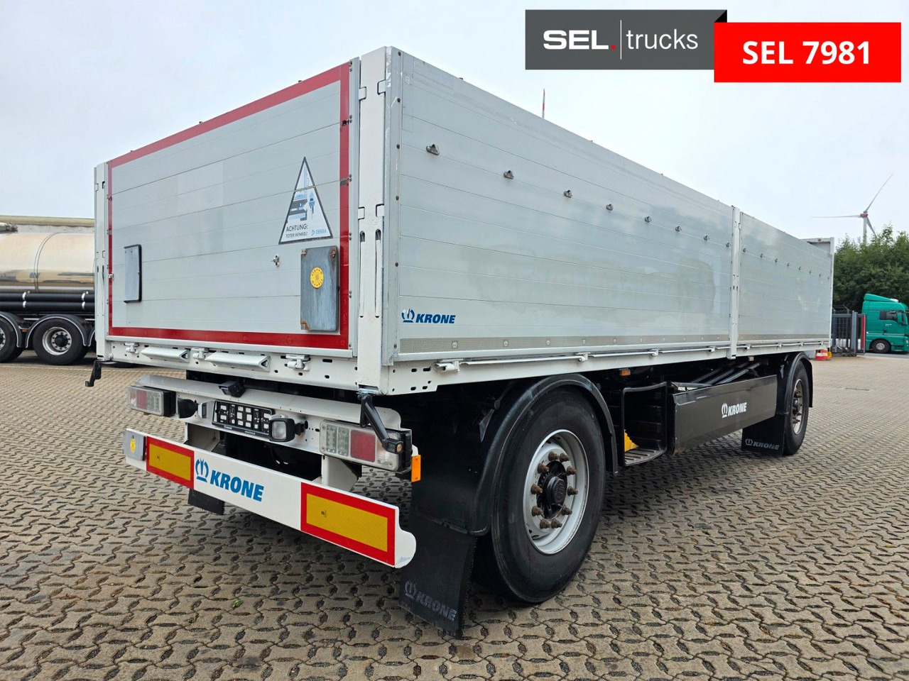 Krone AZ / Baustoff - Přívěs plato/ Valník: obrázek 5 Krone AZ / Baustoff - Přívěs plato/ Valník: obrázek 5