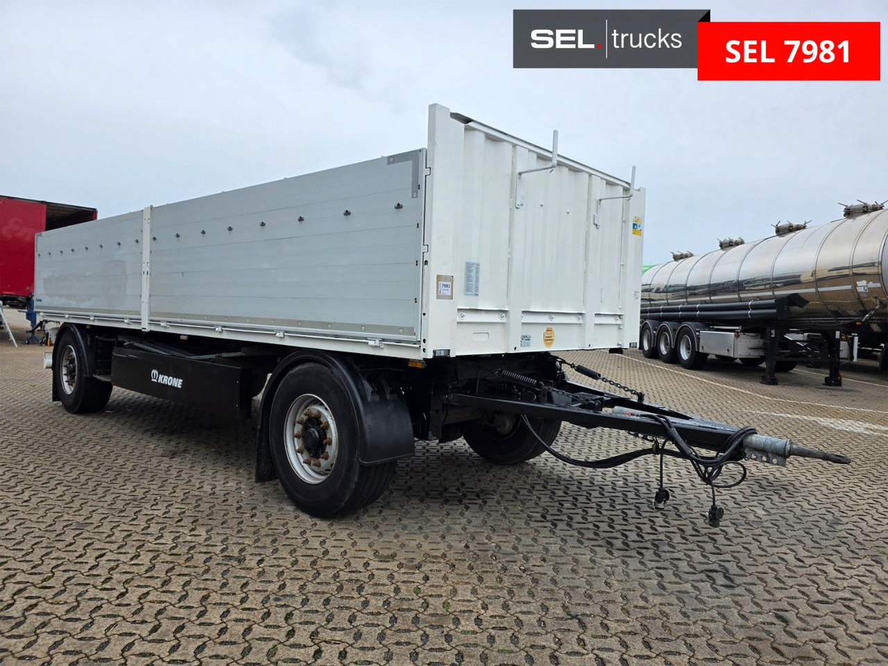 Krone AZ / Baustoff - Přívěs plato/ Valník: obrázek 3 Krone AZ / Baustoff - Přívěs plato/ Valník: obrázek 3