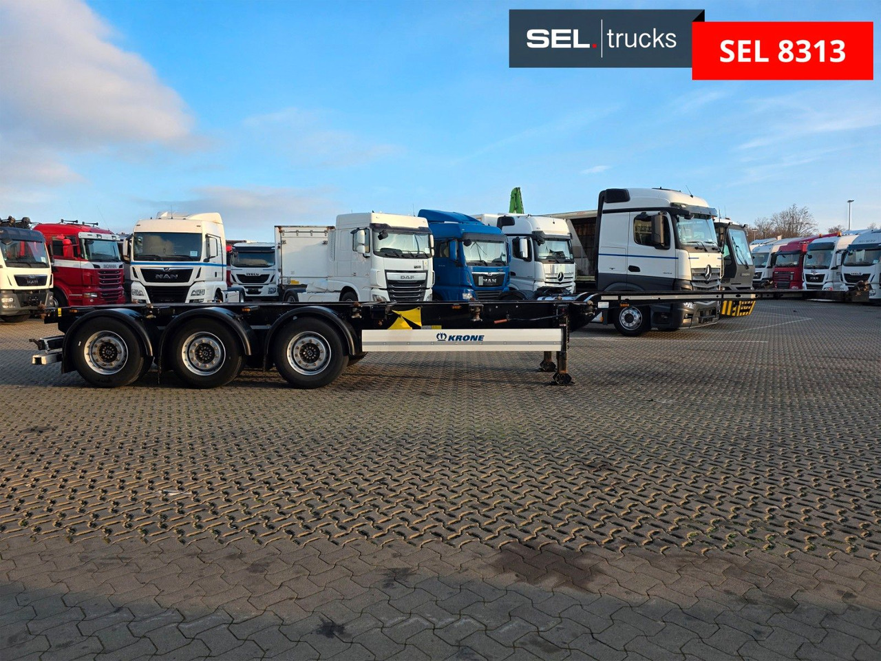 Krone SD / Teleskop / 11.035-12.640 / Liftachse - Kontejnerovy návěs/ Výměnná nástavba: obrázek 4 Krone SD / Teleskop / 11.035-12.640 / Liftachse - Kontejnerovy návěs/ Výměnná nástavba: obrázek 4