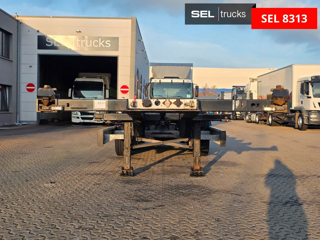 Krone SD / Teleskop / 11.035-12.640 / Liftachse - Kontejnerovy návěs/ Výměnná nástavba: obrázek 2 Krone SD / Teleskop / 11.035-12.640 / Liftachse - Kontejnerovy návěs/ Výměnná nástavba: obrázek 2