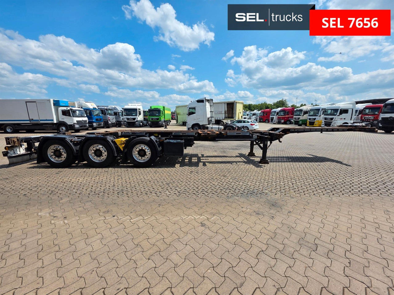 Krone SD / Teleskop / Alu-Felgen / Liftachse - Kontejnerovy návěs/ Výměnná nástavba: obrázek 4 Krone SD / Teleskop / Alu-Felgen / Liftachse - Kontejnerovy návěs/ Výměnná nástavba: obrázek 4