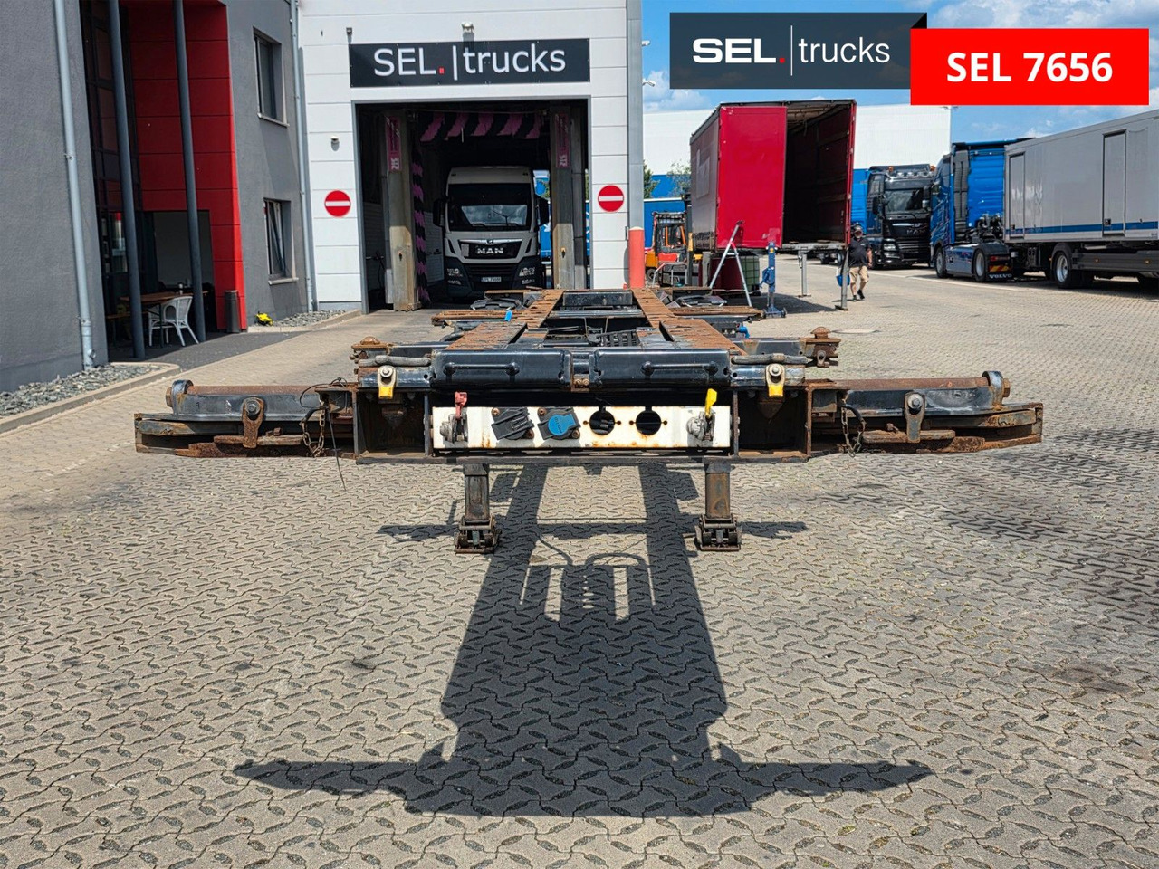 Krone SD / Teleskop / Alu-Felgen / Liftachse - Kontejnerovy návěs/ Výměnná nástavba: obrázek 2 Krone SD / Teleskop / Alu-Felgen / Liftachse - Kontejnerovy návěs/ Výměnná nástavba: obrázek 2