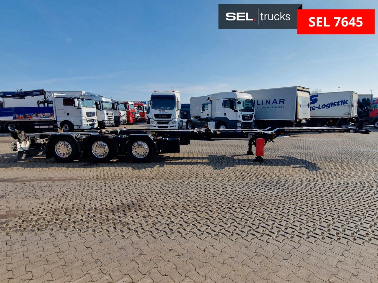 Krone SD / Teleskop / Liftachse - Kontejnerovy návěs/ Výměnná nástavba: obrázek 4 Krone SD / Teleskop / Liftachse - Kontejnerovy návěs/ Výměnná nástavba: obrázek 4