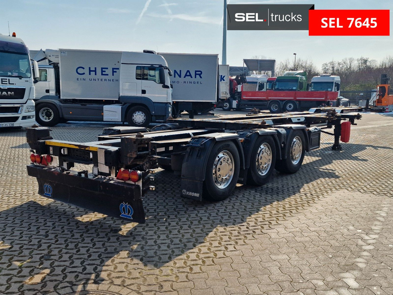 Krone SD / Teleskop / Liftachse - Kontejnerovy návěs/ Výměnná nástavba: obrázek 5 Krone SD / Teleskop / Liftachse - Kontejnerovy návěs/ Výměnná nástavba: obrázek 5