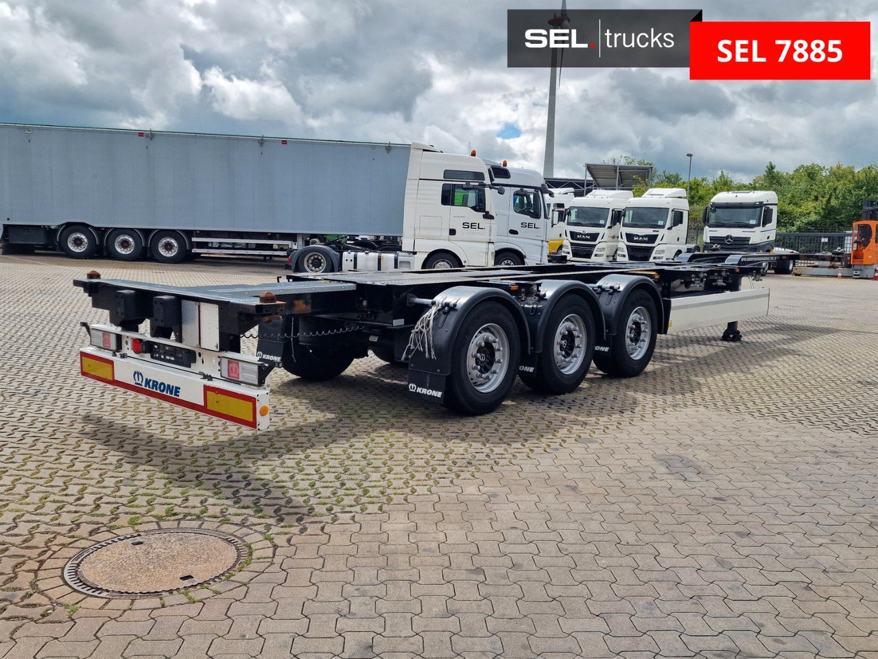 Krone SD / Teleskop / Liftachse - Kontejnerovy návěs/ Výměnná nástavba: obrázek 5 Krone SD / Teleskop / Liftachse - Kontejnerovy návěs/ Výměnná nástavba: obrázek 5