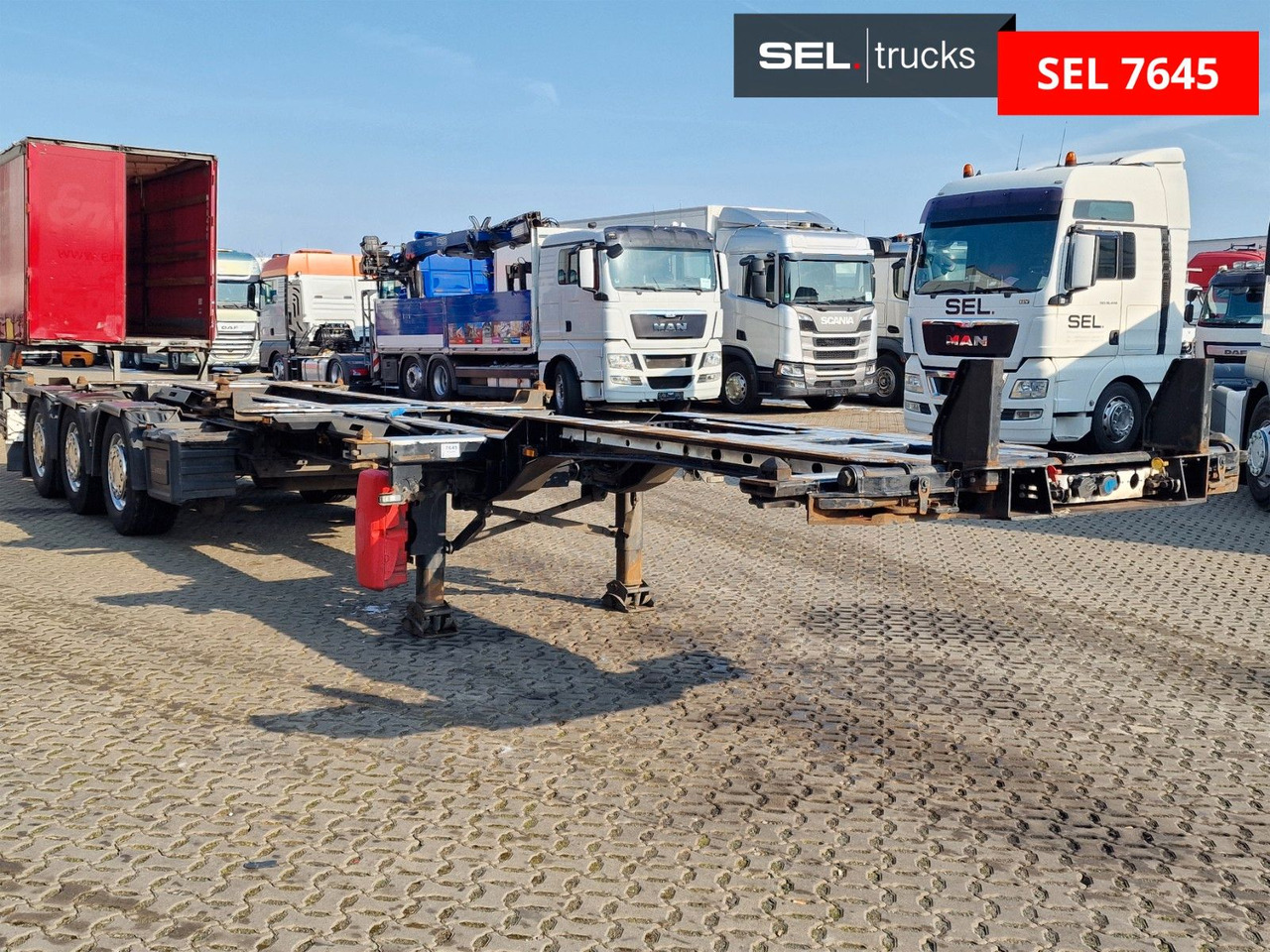 Krone SD / Teleskop / Liftachse - Kontejnerovy návěs/ Výměnná nástavba: obrázek 3 Krone SD / Teleskop / Liftachse - Kontejnerovy návěs/ Výměnná nástavba: obrázek 3