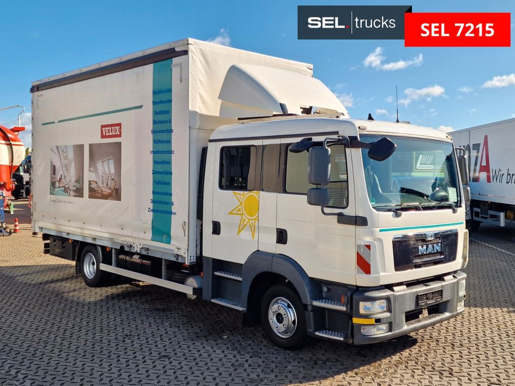 MAN TGL 8.250 4X2 BL/Doppelkabine/6 Sitze/ DOKA - Plachtový nákladní auto: obrázek 3 MAN TGL 8.250 4X2 BL/Doppelkabine/6 Sitze/ DOKA - Plachtový nákladní auto: obrázek 3