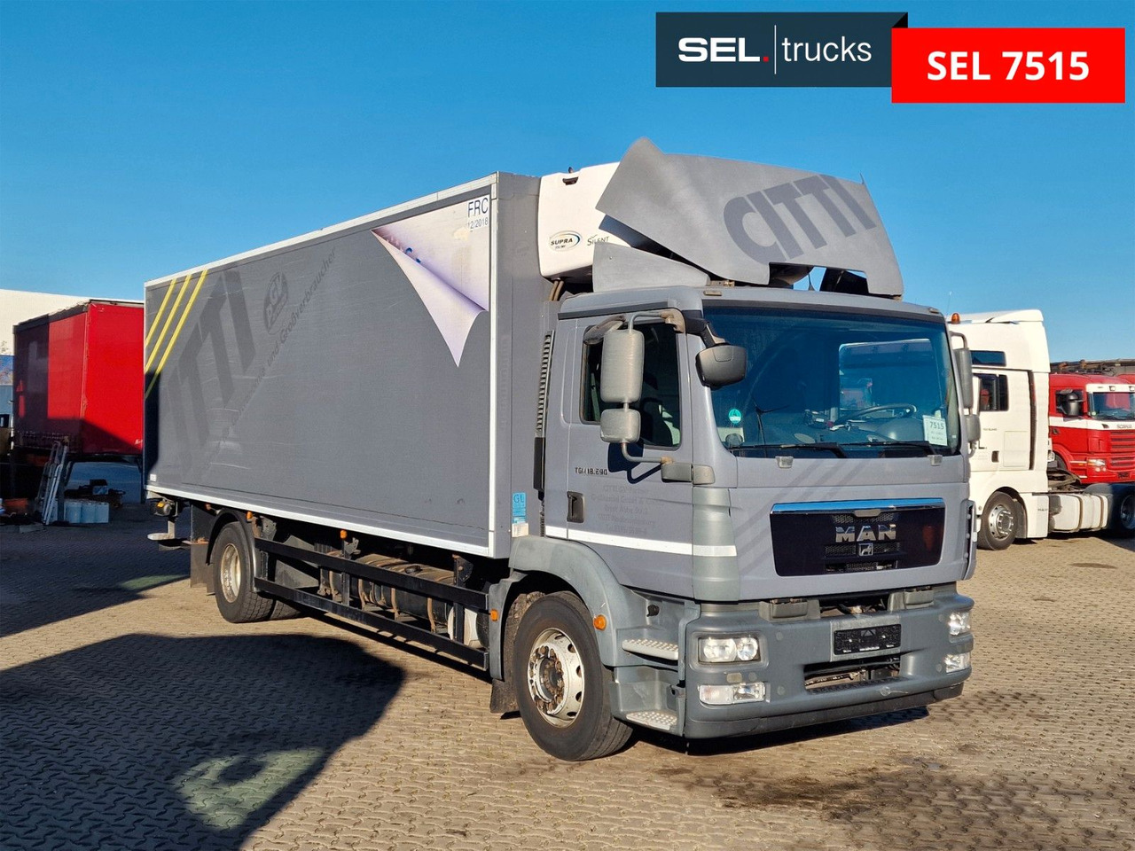 MAN TGM 18.290 4X2 LL / Ladebordwand / 2 Tanks - Chladírenský nákladní automobil: obrázek 3 MAN TGM 18.290 4X2 LL / Ladebordwand / 2 Tanks - Chladírenský nákladní automobil: obrázek 3