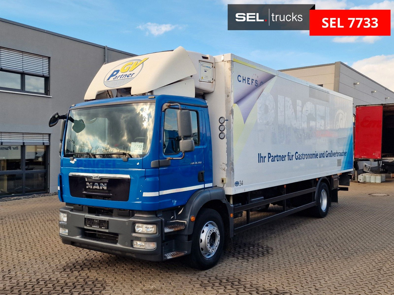 MAN TGM 18.290 4X2 LL / Ladebordwand - Chladírenský nákladní automobil: obrázek 1 MAN TGM 18.290 4X2 LL / Ladebordwand - Chladírenský nákladní automobil: obrázek 1