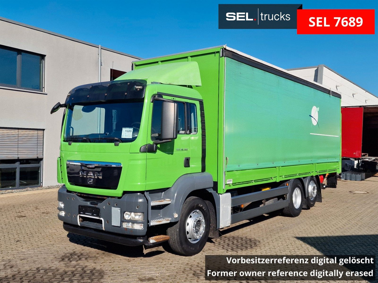 MAN TGS 26.360 6X2-2 BL / Ladebordwand / Aluklappen - Plachtový nákladní auto: obrázek 1 MAN TGS 26.360 6X2-2 BL / Ladebordwand / Aluklappen - Plachtový nákladní auto: obrázek 1