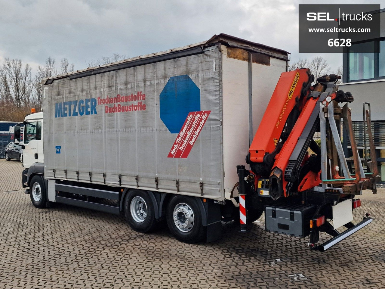 MAN TGS 26.360 / Palfinger PK 22002EH / Lenkachse MAN TGS 26.360 / Palfinger PK 22002EH / Lenkachse - Auto s hydraulickou rukou, Plachtový nákladní auto: obrázek 2 MAN TGS 26.360 / Palfinger PK 22002EH / Lenkachse MAN TGS 26.360 / Palfinger PK 22002EH / Lenkachse - Auto s hydraulickou rukou, Plachtový nákladní auto: obrázek 2