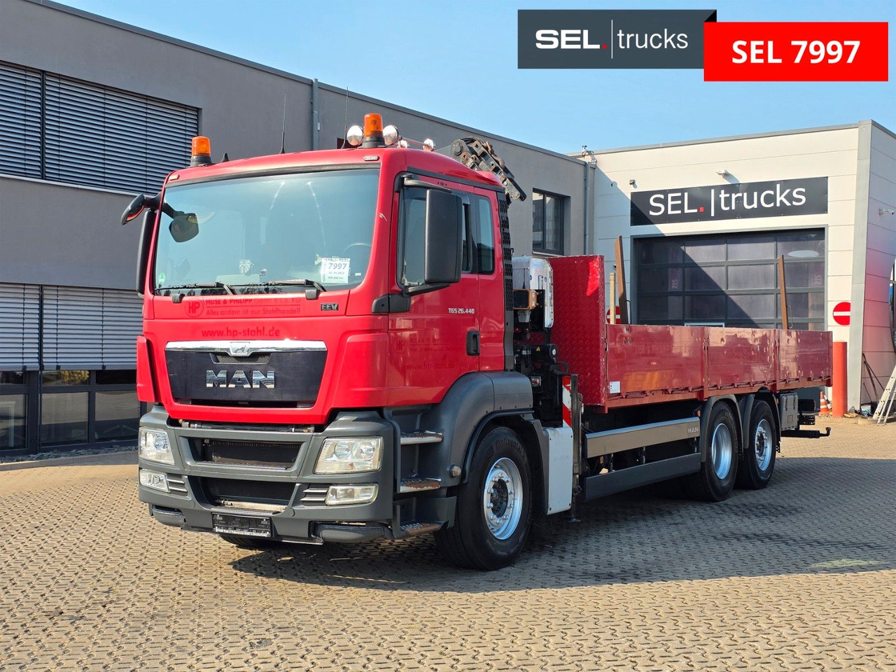 MAN TGS 26.440 6X2-2 BL / Mit Fernbedienung / ATLAS - Auto s hydraulickou rukou: obrázek 1 MAN TGS 26.440 6X2-2 BL / Mit Fernbedienung / ATLAS - Auto s hydraulickou rukou: obrázek 1