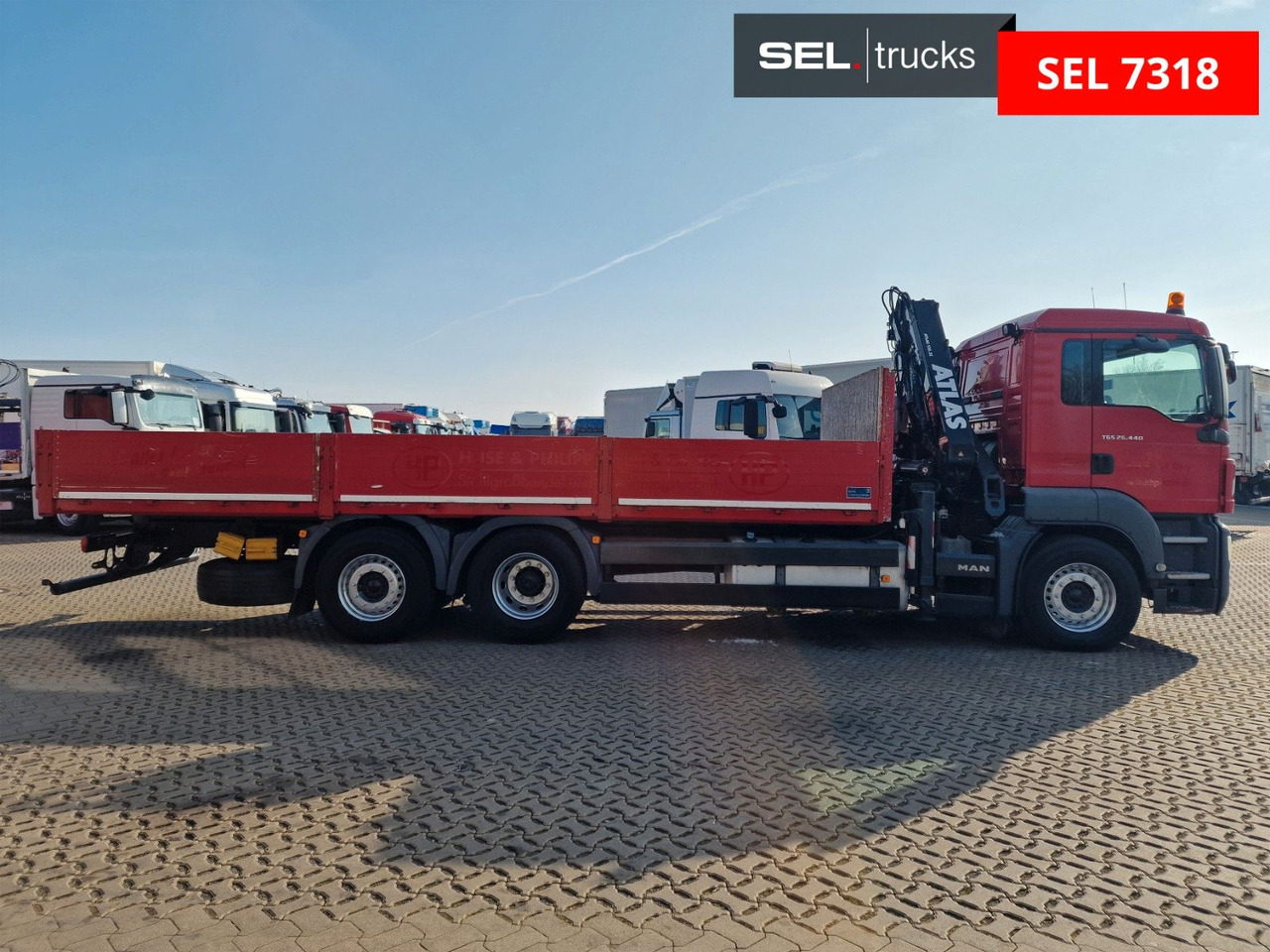 MAN TGS 26.440 6x2-2 BL/Fernbedien. /Lenkachse/Atlas - Auto s hydraulickou rukou: obrázek 4 MAN TGS 26.440 6x2-2 BL/Fernbedien. /Lenkachse/Atlas - Auto s hydraulickou rukou: obrázek 4