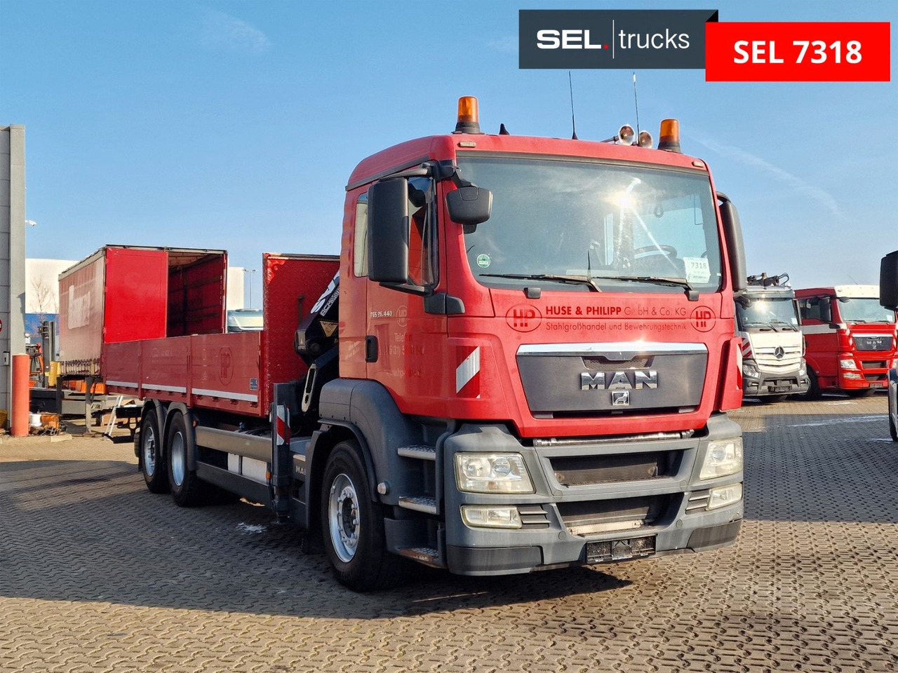 MAN TGS 26.440 6x2-2 BL/Fernbedien. /Lenkachse/Atlas - Auto s hydraulickou rukou: obrázek 3 MAN TGS 26.440 6x2-2 BL/Fernbedien. /Lenkachse/Atlas - Auto s hydraulickou rukou: obrázek 3