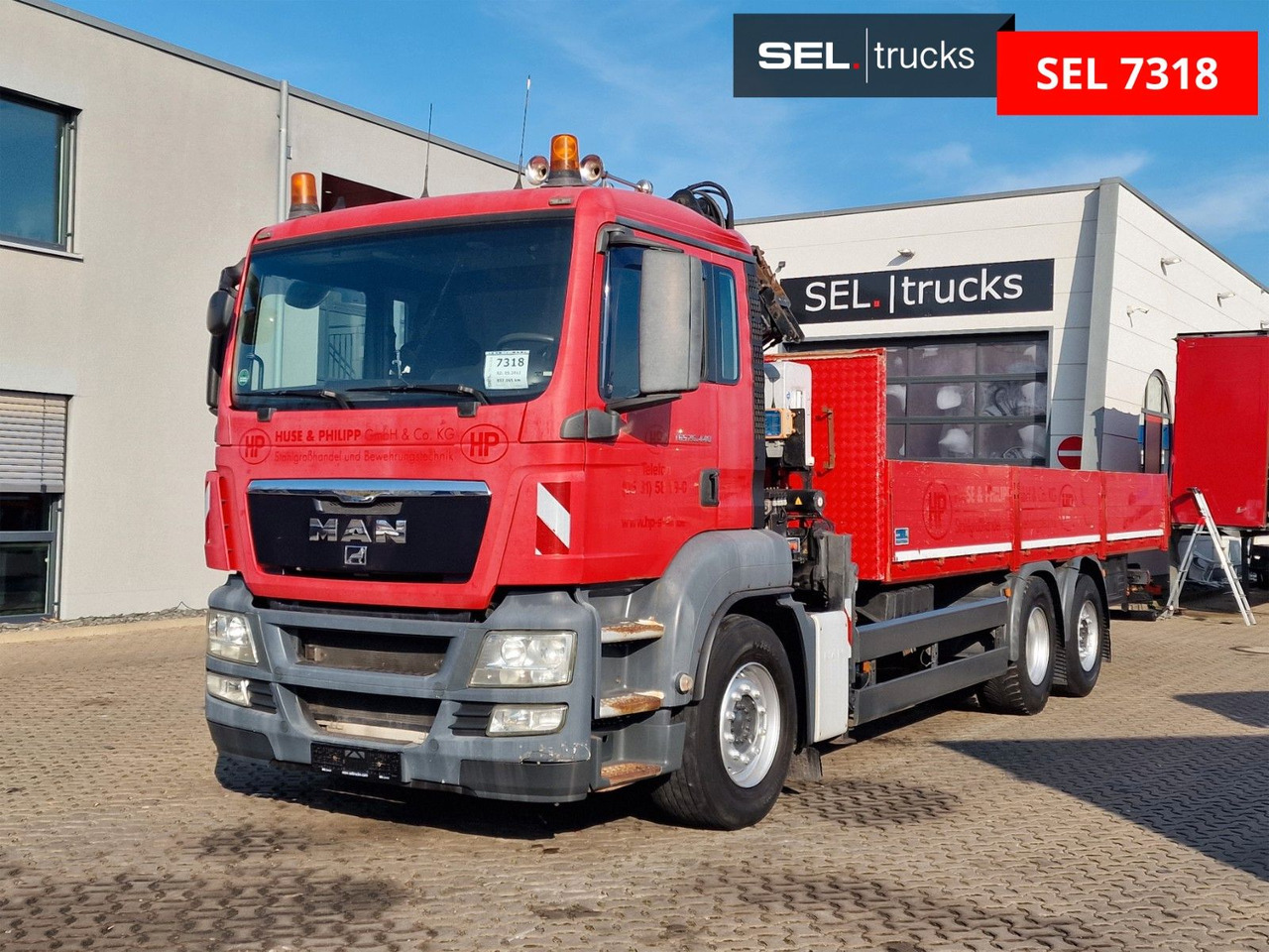 MAN TGS 26.440 6x2-2 BL/Fernbedien. /Lenkachse/Atlas - Auto s hydraulickou rukou: obrázek 1 MAN TGS 26.440 6x2-2 BL/Fernbedien. /Lenkachse/Atlas - Auto s hydraulickou rukou: obrázek 1