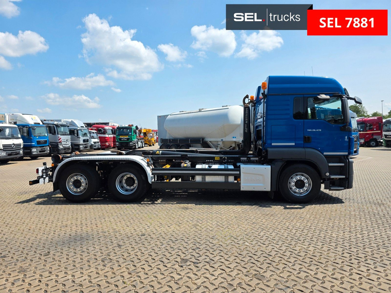 MAN TGS 26.470 6x2-4 BL /Intarder / Lenkachse / 6D - Hákový nosič kontejnerů: obrázek 4 MAN TGS 26.470 6x2-4 BL /Intarder / Lenkachse / 6D - Hákový nosič kontejnerů: obrázek 4