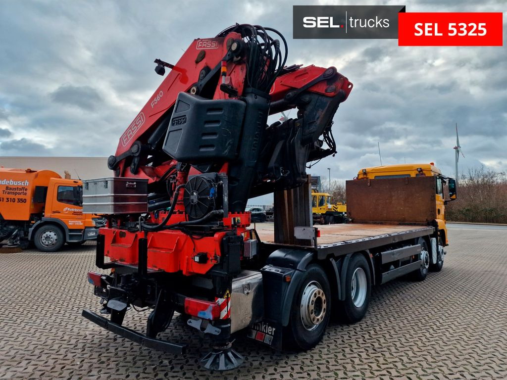 MAN TGS 35.480 8X4H-6 BL / Intarder / FASSI F560 - Auto s hydraulickou rukou: obrázek 5 MAN TGS 35.480 8X4H-6 BL / Intarder / FASSI F560 - Auto s hydraulickou rukou: obrázek 5