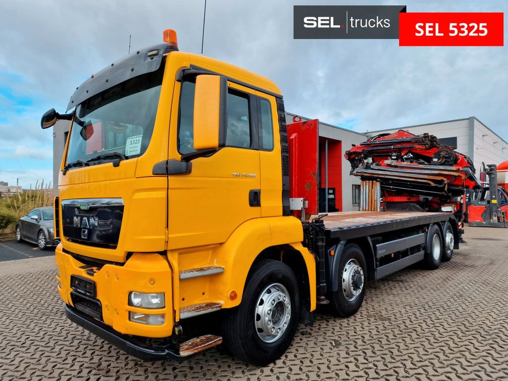 MAN TGS 35.480 8X4H-6 BL / Intarder / FASSI F560 - Auto s hydraulickou rukou: obrázek 1 MAN TGS 35.480 8X4H-6 BL / Intarder / FASSI F560 - Auto s hydraulickou rukou: obrázek 1