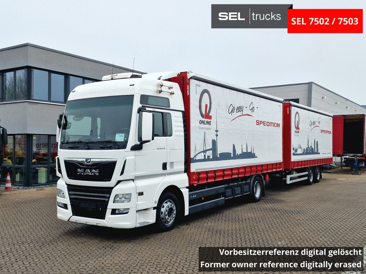MAN TGX 18.470 4X2 LL/Intarder/Aluklap./Durchlade/6D - Plachtový nákladní auto: obrázek 1 MAN TGX 18.470 4X2 LL/Intarder/Aluklap./Durchlade/6D - Plachtový nákladní auto: obrázek 1