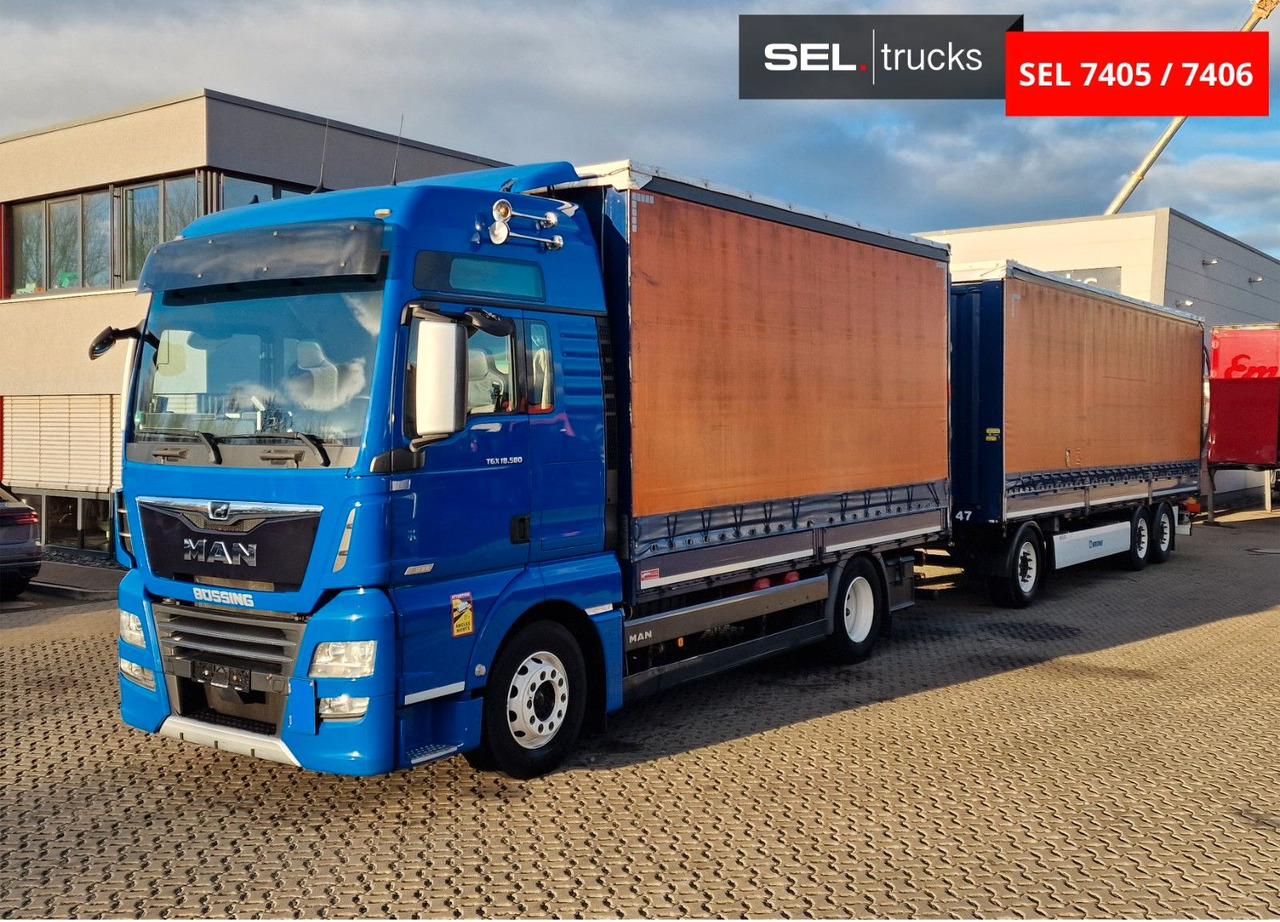 MAN TGX 18.580 4X2 LL/ Intarder/Aluklappen/Durchlade - Plachtový nákladní auto: obrázek 2 MAN TGX 18.580 4X2 LL/ Intarder/Aluklappen/Durchlade - Plachtový nákladní auto: obrázek 2