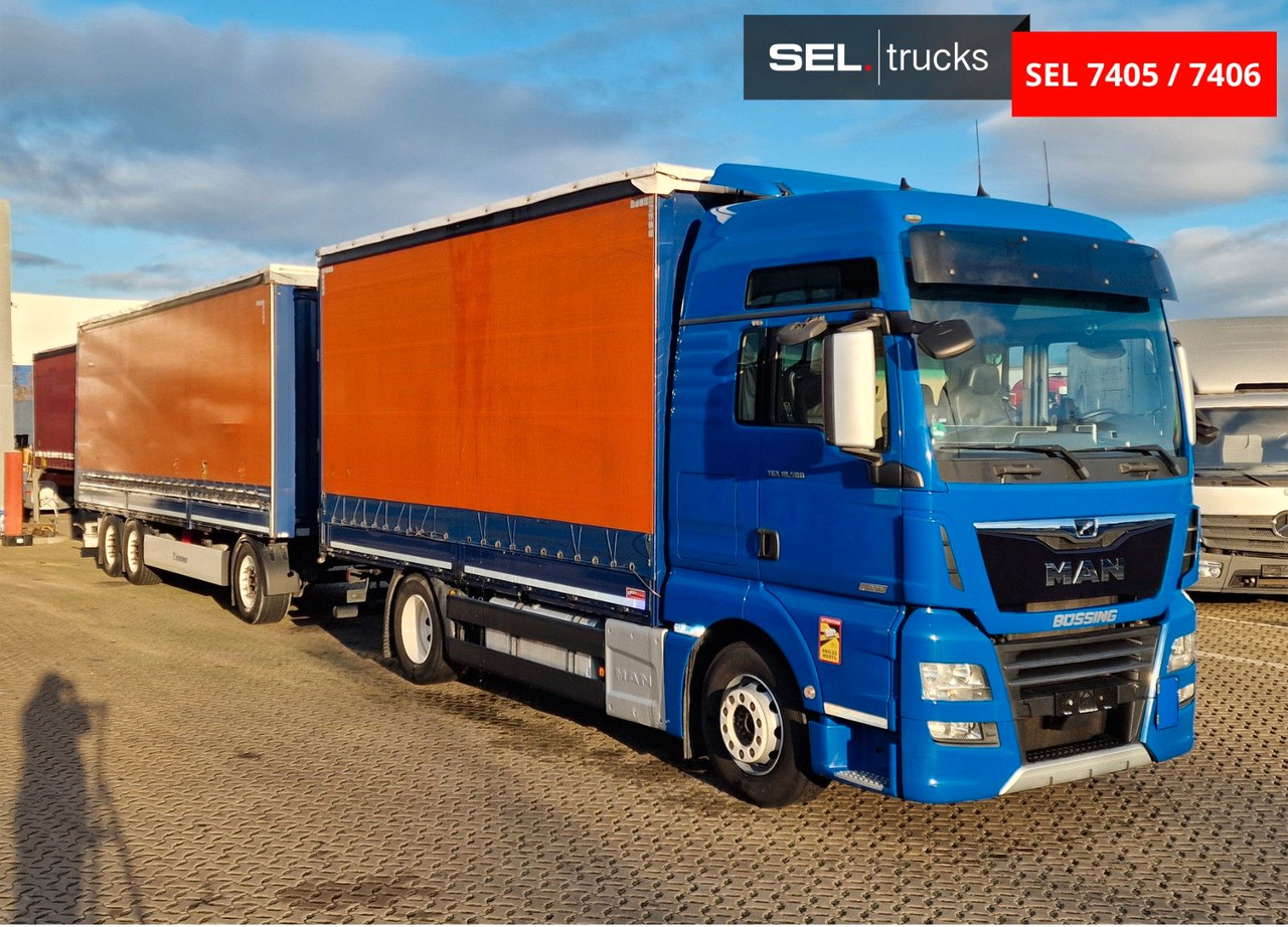 MAN TGX 18.580 4X2 LL/ Intarder/Aluklappen/Durchlade - Plachtový nákladní auto: obrázek 4 MAN TGX 18.580 4X2 LL/ Intarder/Aluklappen/Durchlade - Plachtový nákladní auto: obrázek 4