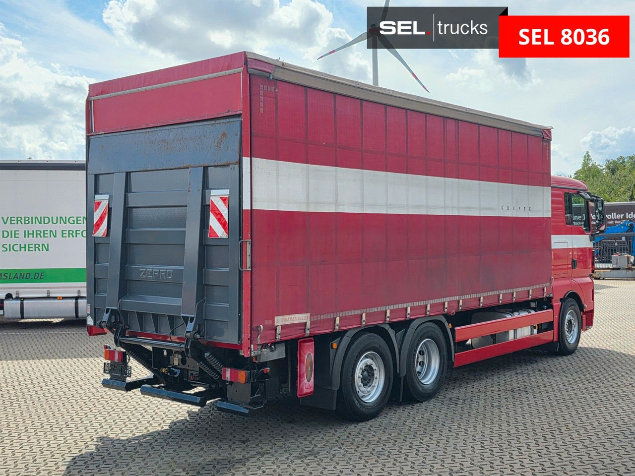 MAN TGX 26.360 6X2-2 LL / Intarder / Ldbw /Lenkachse - Plachtový nákladní auto: obrázek 5 MAN TGX 26.360 6X2-2 LL / Intarder / Ldbw /Lenkachse - Plachtový nákladní auto: obrázek 5