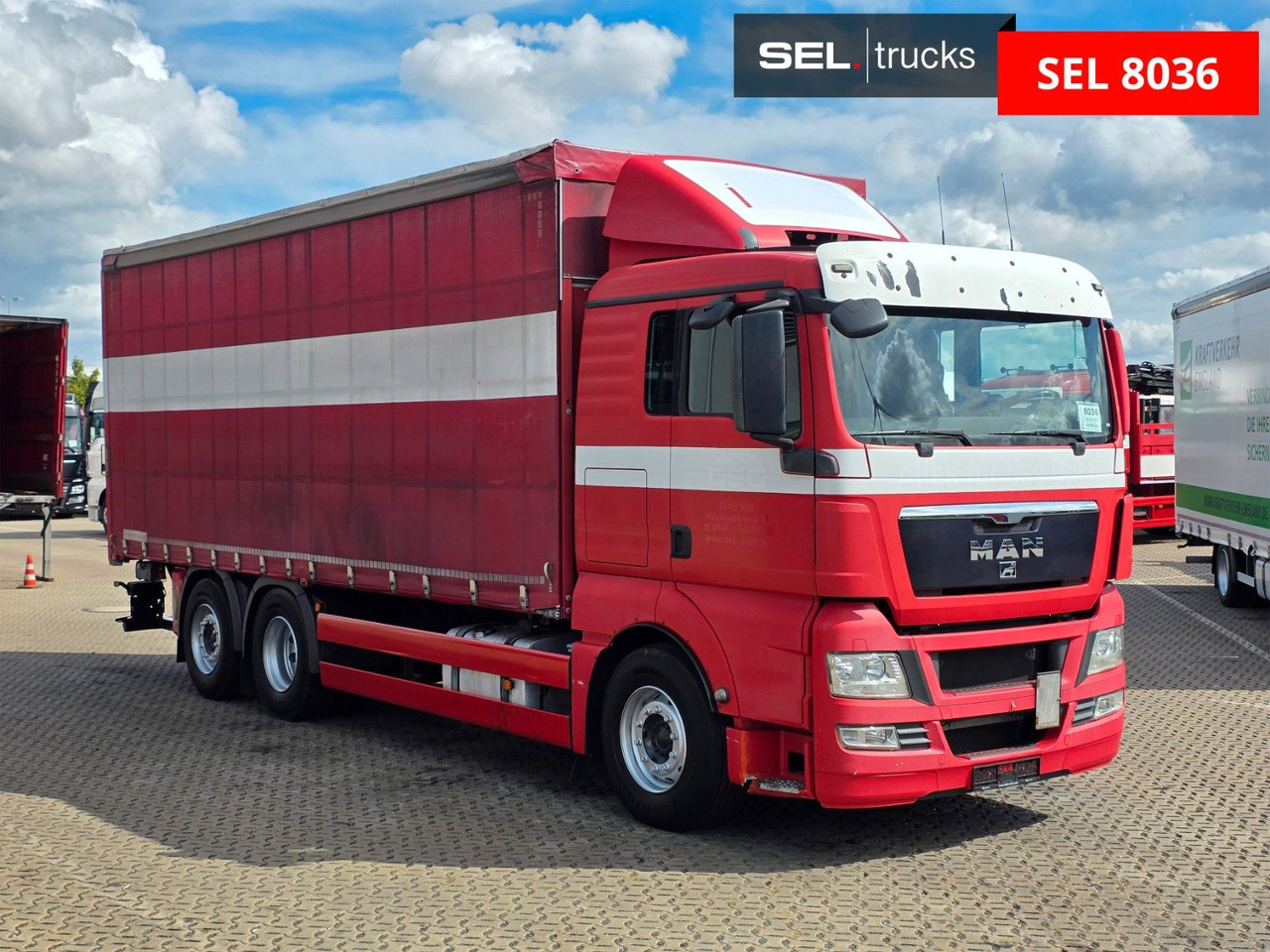 MAN TGX 26.360 6X2-2 LL / Intarder / Ldbw /Lenkachse - Plachtový nákladní auto: obrázek 3 MAN TGX 26.360 6X2-2 LL / Intarder / Ldbw /Lenkachse - Plachtový nákladní auto: obrázek 3
