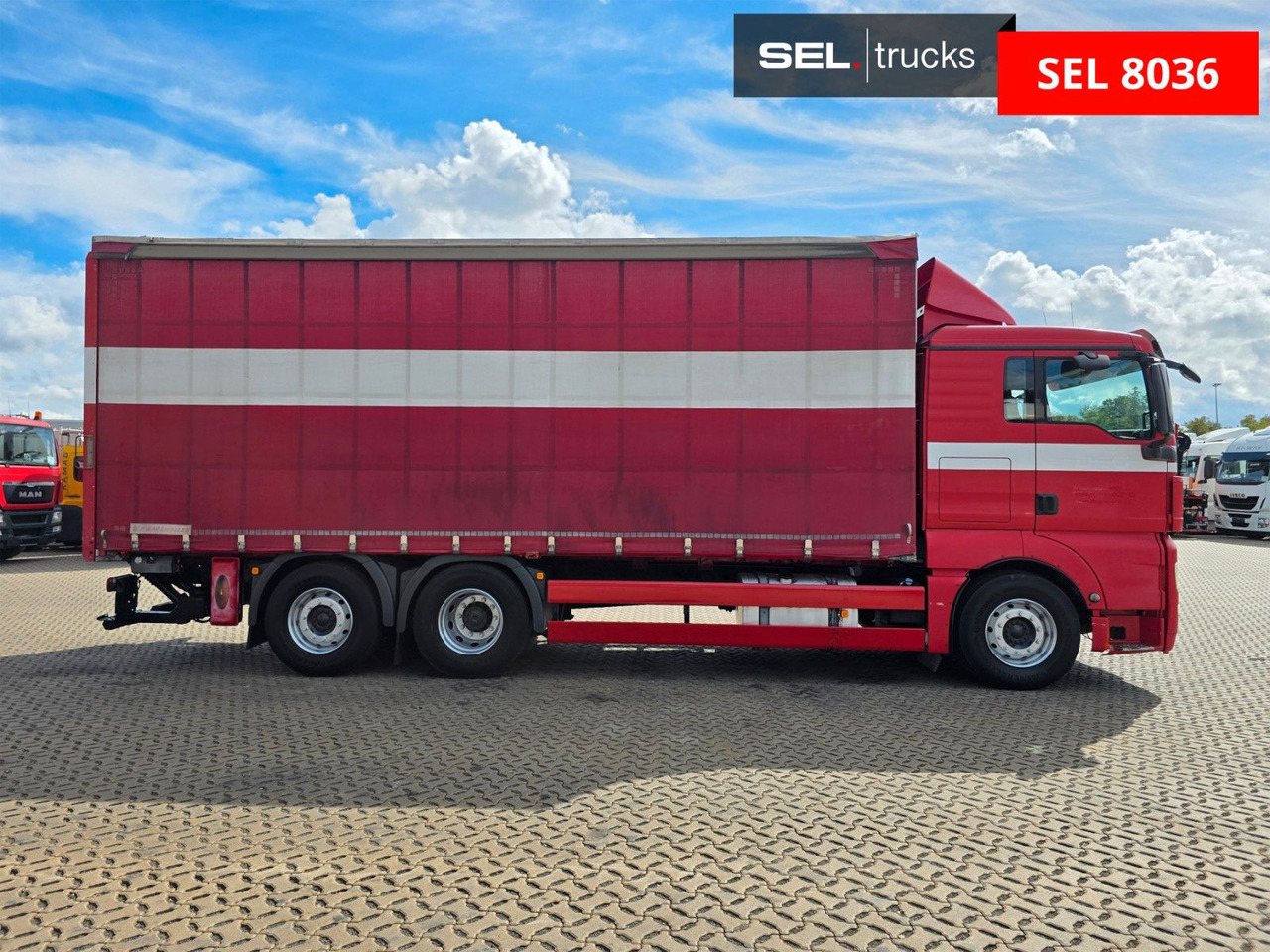 MAN TGX 26.360 6X2-2 LL / Intarder / Ldbw /Lenkachse - Plachtový nákladní auto: obrázek 4 MAN TGX 26.360 6X2-2 LL / Intarder / Ldbw /Lenkachse - Plachtový nákladní auto: obrázek 4