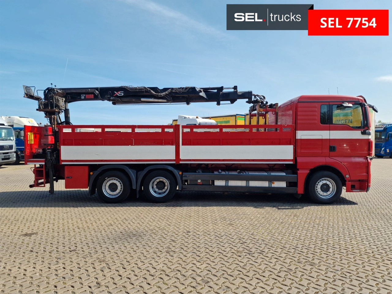 MAN TGX 26.400 6x2-2 BL/ Intarder / HIAB / Lenkachse - Auto s hydraulickou rukou: obrázek 4 MAN TGX 26.400 6x2-2 BL/ Intarder / HIAB / Lenkachse - Auto s hydraulickou rukou: obrázek 4