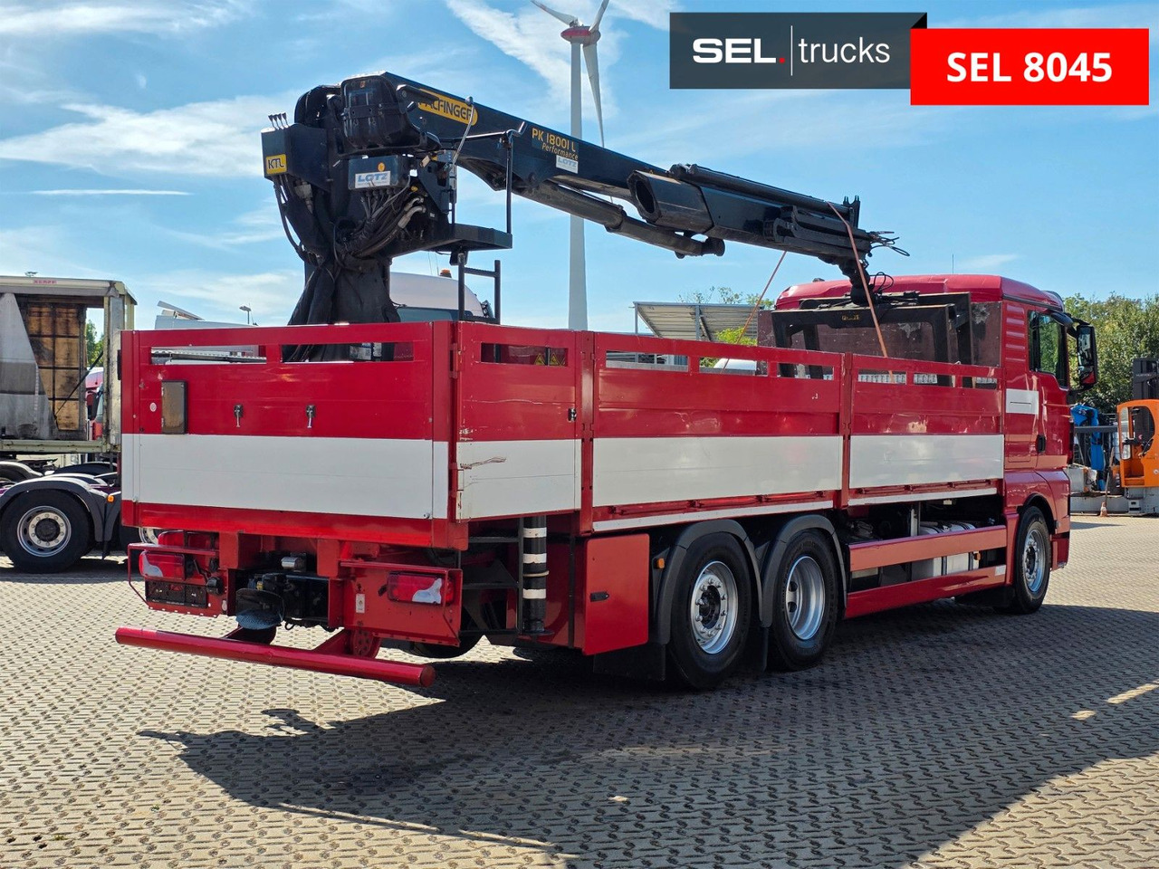 MAN TGX 26.400 6x2-2 LL / Ohne Fernbed. / Lenkachse - Auto s hydraulickou rukou: obrázek 5 MAN TGX 26.400 6x2-2 LL / Ohne Fernbed. / Lenkachse - Auto s hydraulickou rukou: obrázek 5