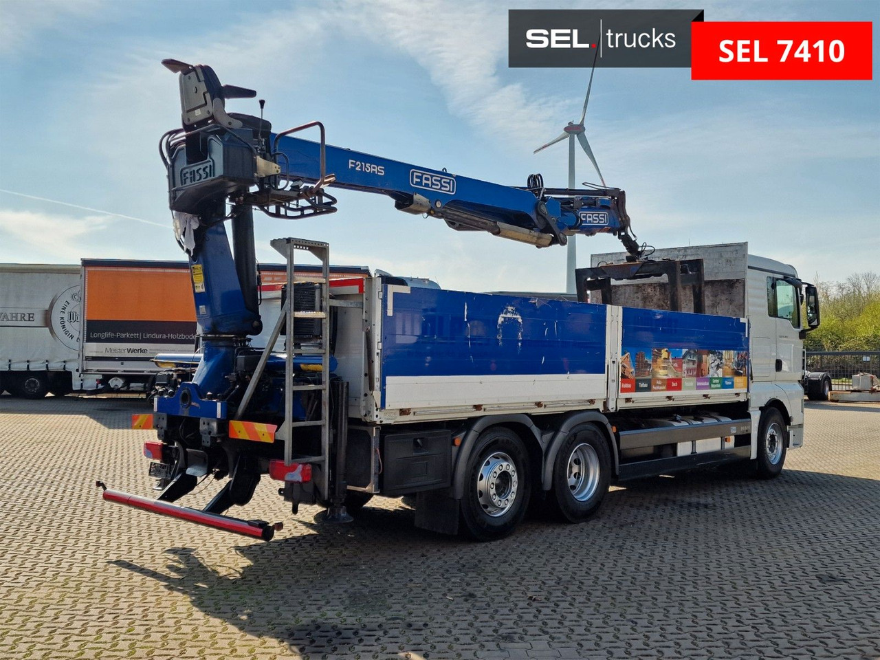 MAN TGX 26.440 6X2-2 LL /Intarder /Fassi /Lenkachse - Auto s hydraulickou rukou: obrázek 5 MAN TGX 26.440 6X2-2 LL /Intarder /Fassi /Lenkachse - Auto s hydraulickou rukou: obrázek 5