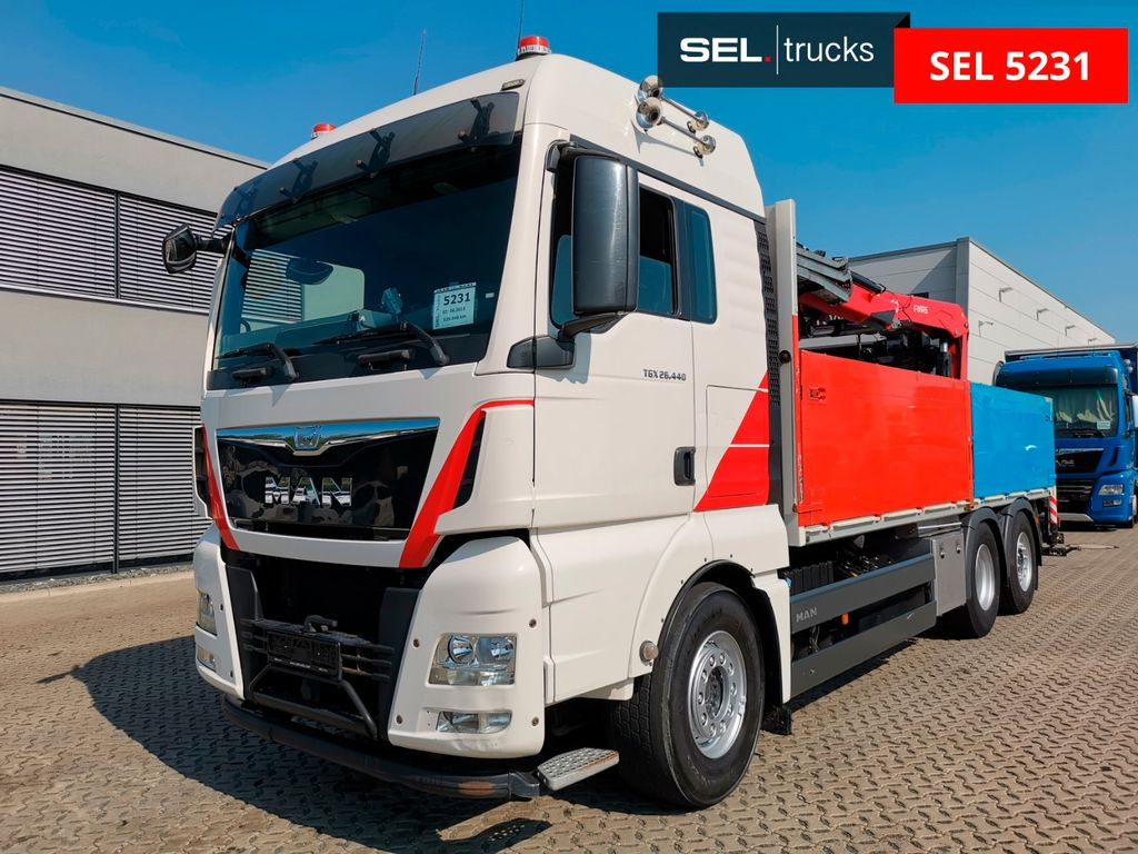 MAN TGX 26.440 6X2-4 BL /Fassi /Lenkachse /Intarder - Auto s hydraulickou rukou: obrázek 1 MAN TGX 26.440 6X2-4 BL /Fassi /Lenkachse /Intarder - Auto s hydraulickou rukou: obrázek 1