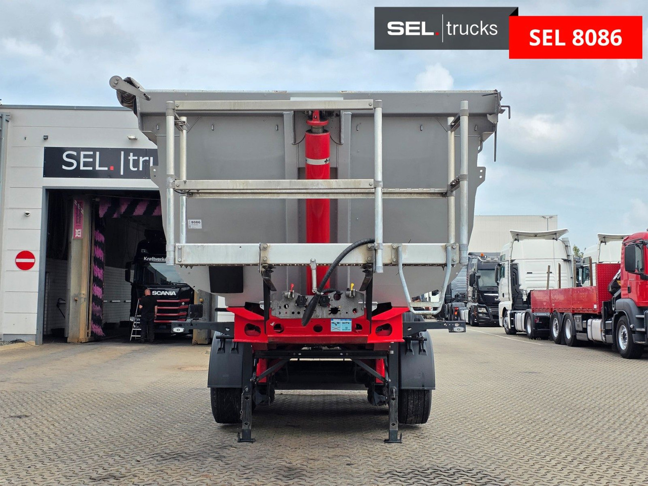 Meiller KISA3 / Alu-Felgen / Liftachse - Sklápěcí návěs: obrázek 2 Meiller KISA3 / Alu-Felgen / Liftachse - Sklápěcí návěs: obrázek 2