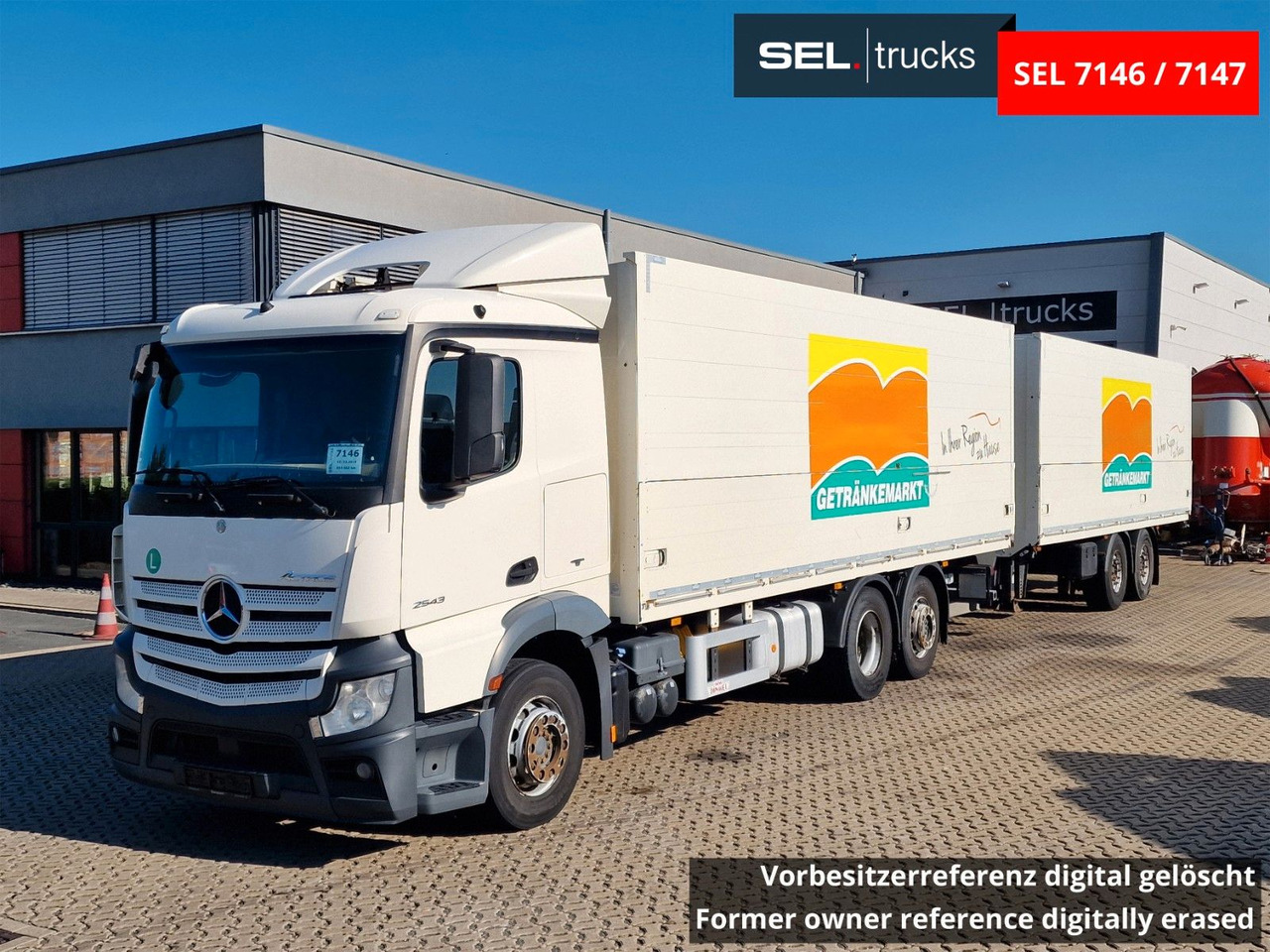 Mercedes-Benz Actros 2543 / Retarder / Lenkachse / Liftachse - Přepravník nápojů: obrázek 1 Mercedes-Benz Actros 2543 / Retarder / Lenkachse / Liftachse - Přepravník nápojů: obrázek 1