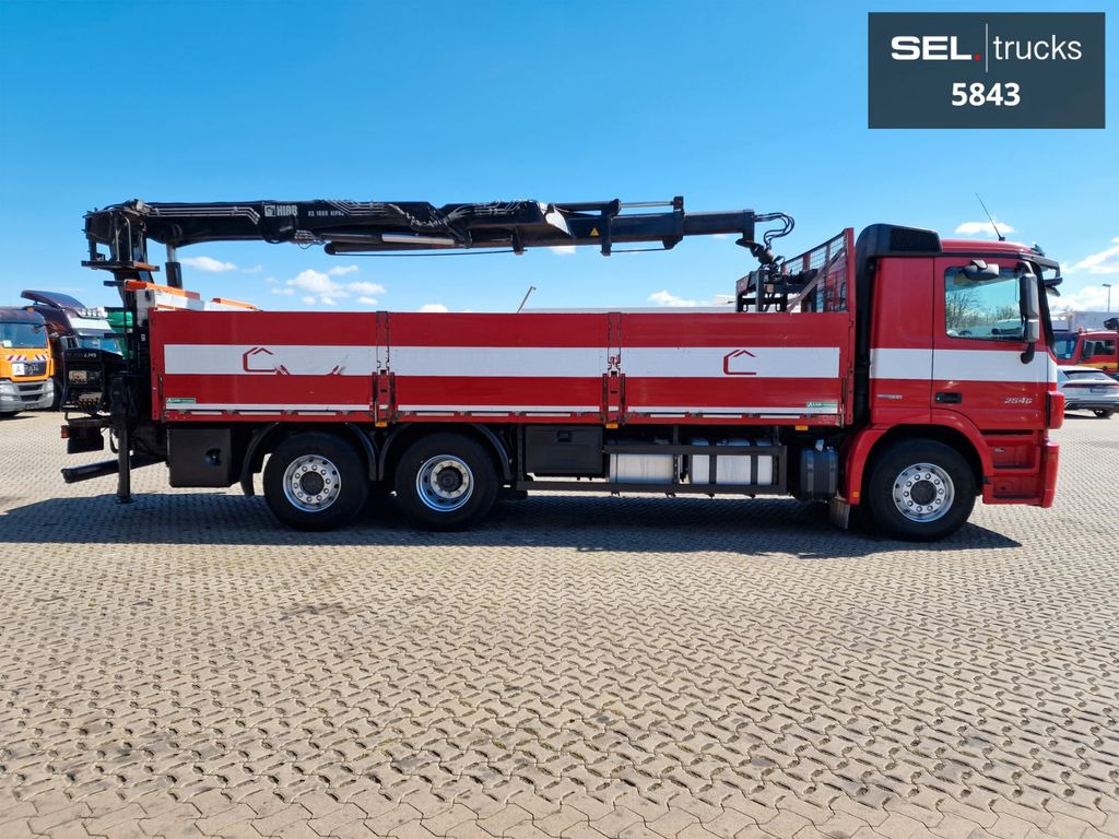 Mercedes-Benz Actros 2546 / HIAB 166K / ADC 4,1t / Lenkachse - Auto s hydraulickou rukou, Nákladní automobil valníkový/ Plošinový: obrázek 4 Mercedes-Benz Actros 2546 / HIAB 166K / ADC 4,1t / Lenkachse - Auto s hydraulickou rukou, Nákladní automobil valníkový/ Plošinový: obrázek 4