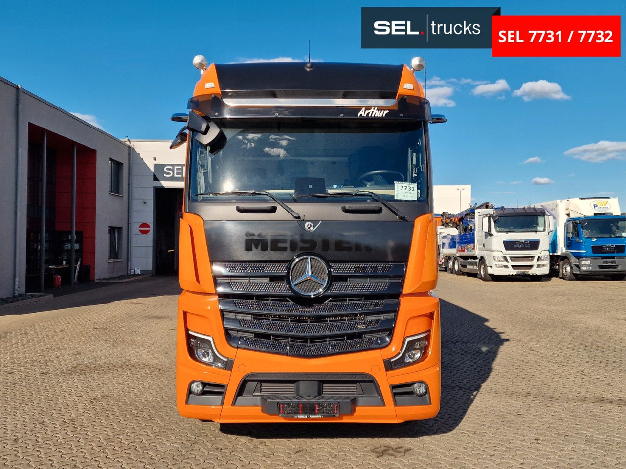 Mercedes-Benz Actros 2548 / Retarder / Aluklappen / 6E - Plachtový nákladní auto: obrázek 2 Mercedes-Benz Actros 2548 / Retarder / Aluklappen / 6E - Plachtový nákladní auto: obrázek 2