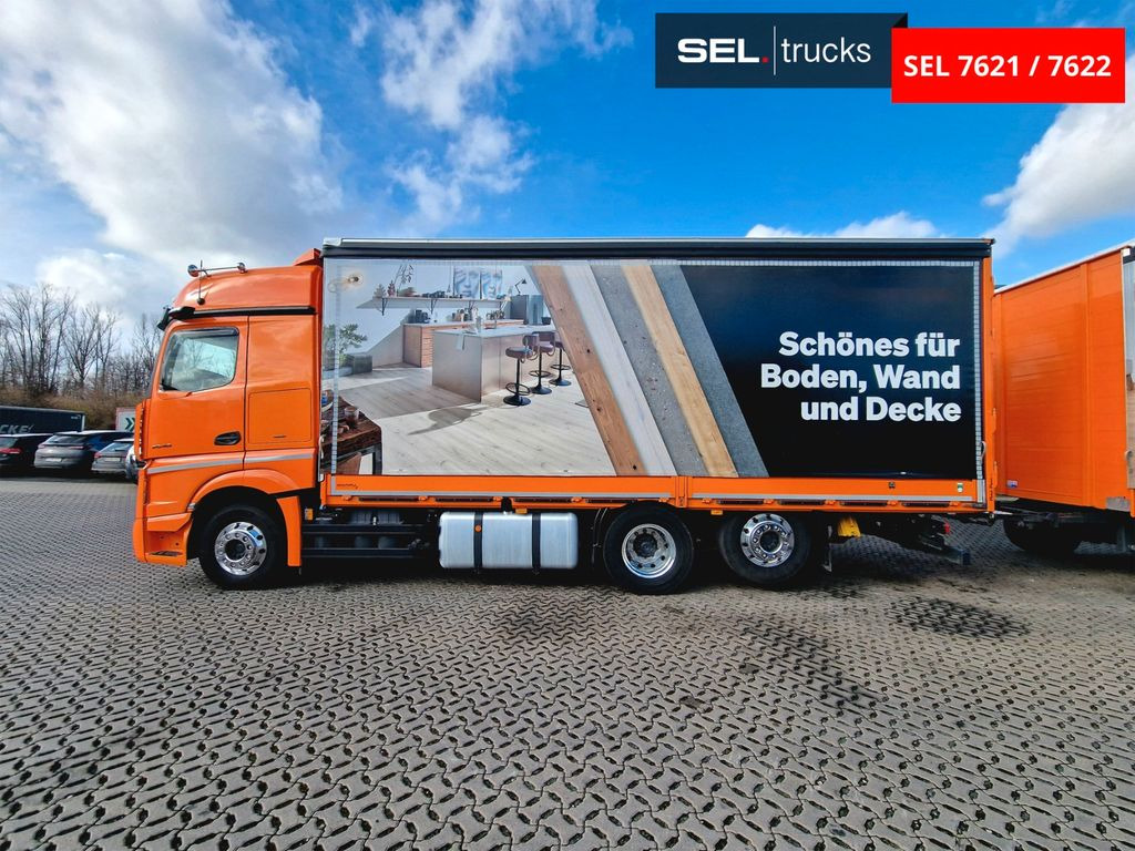 Plachtový nákladní auto Mercedes-Benz Actros 2548 / Retarder / Aluklappen / Euro 6E: obrázek 9