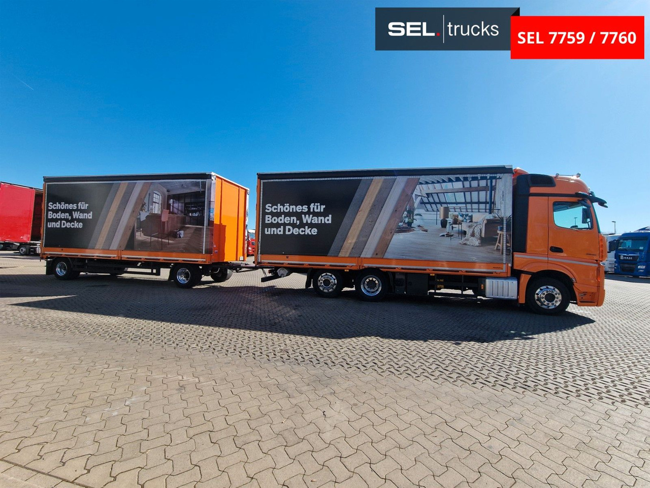 Mercedes-Benz Actros 2548 / Retarder / Euro 6E / Aluklappen - Plachtový nákladní auto: obrázek 4 Mercedes-Benz Actros 2548 / Retarder / Euro 6E / Aluklappen - Plachtový nákladní auto: obrázek 4