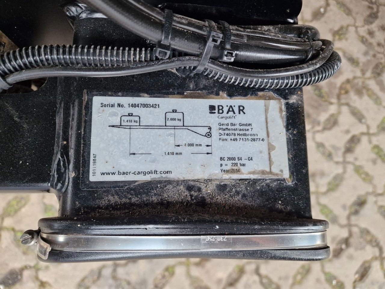 Plachtový nákladní auto Mercedes-Benz Antos 1840 / Ladebordwand: obrázek 11