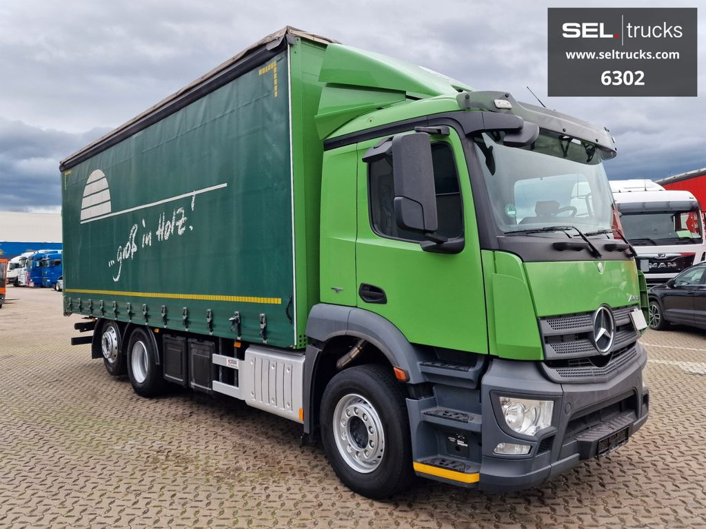 Mercedes-Benz Antos 2536 L / LENKACHSE / STERZANTE - Plachtový nákladní auto: obrázek 3 Mercedes-Benz Antos 2536 L / LENKACHSE / STERZANTE - Plachtový nákladní auto: obrázek 3