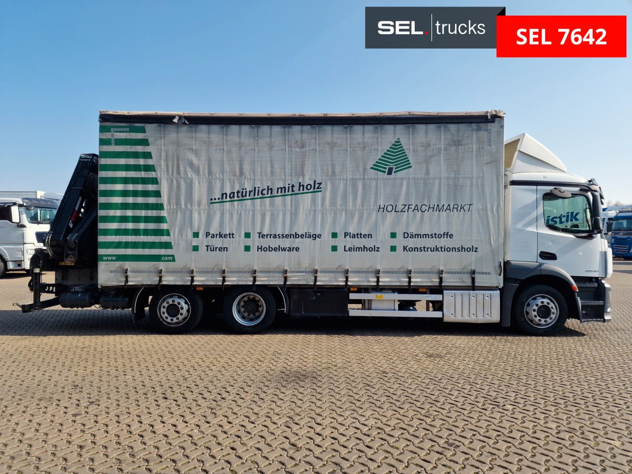 Mercedes-Benz Antos 2540 / Fernbedienung / Lenkachse - Auto s hydraulickou rukou: obrázek 5 Mercedes-Benz Antos 2540 / Fernbedienung / Lenkachse - Auto s hydraulickou rukou: obrázek 5
